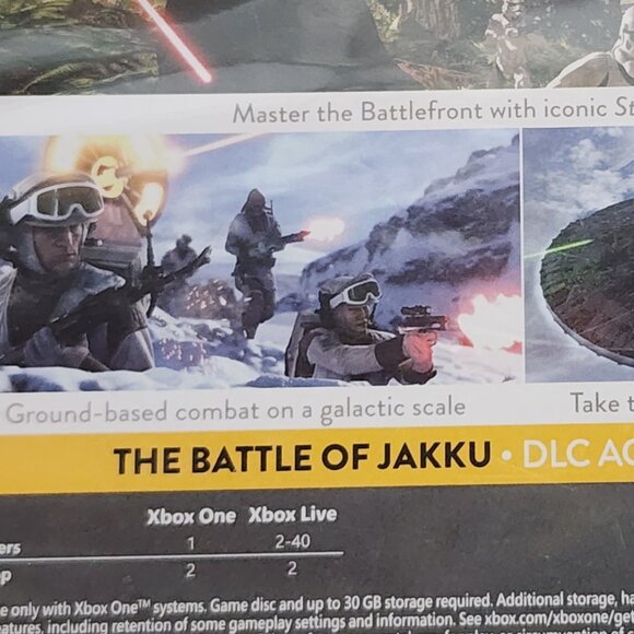 Microsoft Xbox One Star Wars Battlefront Exclusive Walmart Trading Disc and Game - Picture 7 of 16